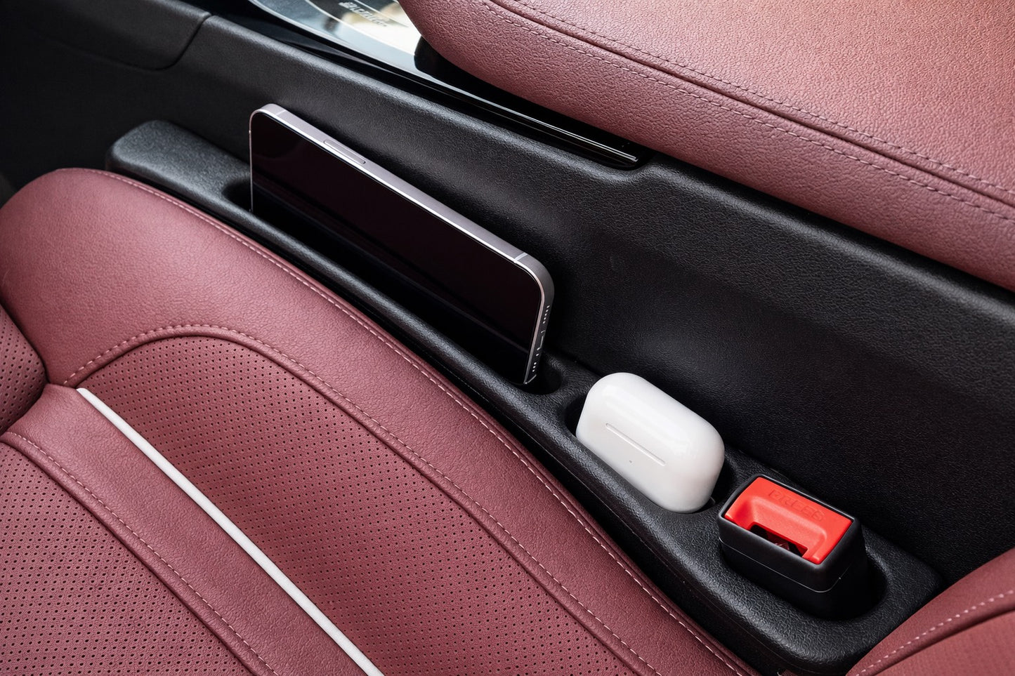 Car Seat Gap Filler (2-Pack) – Stop Losing Items Between Your Seats