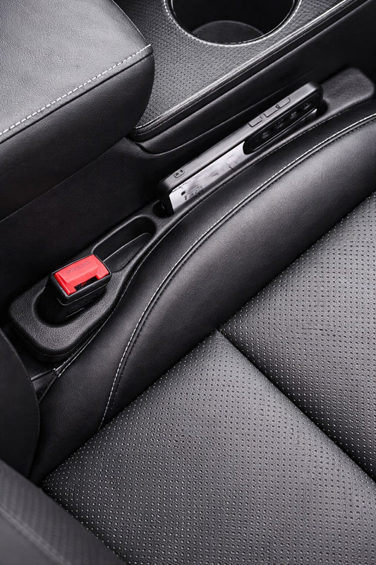 Car Seat Gap Filler (2-Pack) – Stop Losing Items Between Your Seats